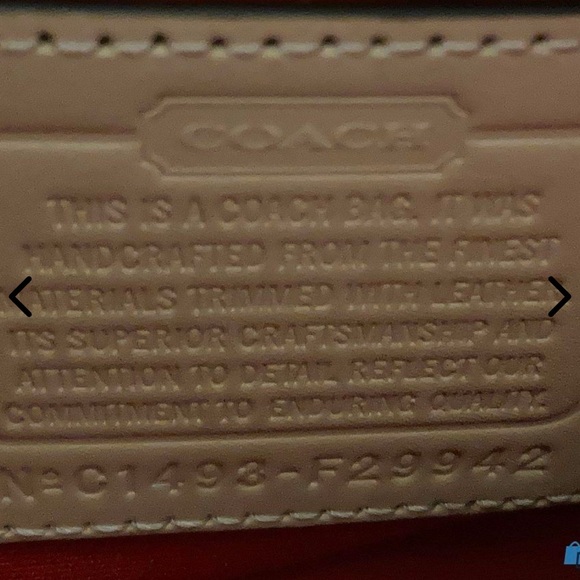 COACH SIGNATURE STRIPE DEMI CROSSBODY. style: F29942. - Picture 9 of 9